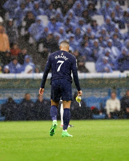 Bức ảnh Mbappe đăng trên Instagram