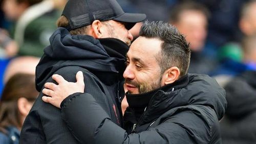 De Zerbi được kỳ vọng thay thế Klopp tại Anfield