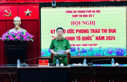 Thiếu tướng Nguyễn Hồng Ky – Phó Giám đốc CATP Hà Nội phát biểu chỉ đạo
