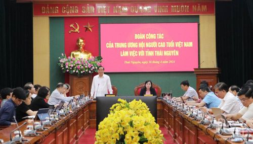 Quang cảnh buổi làm việc.