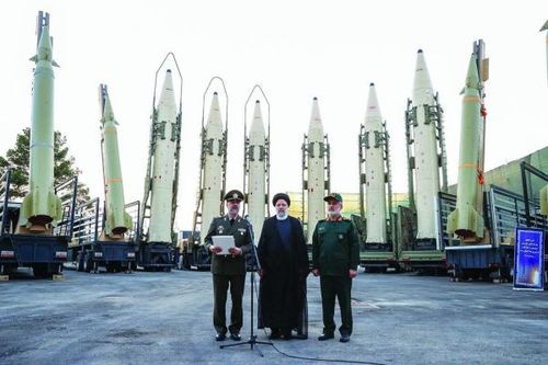 Iran sở hữu kho tên lửa hành trình, tên lửa đạn đạo lớn bậc nhất Trung Đông. Ảnh: Asharq Al-Awsat.