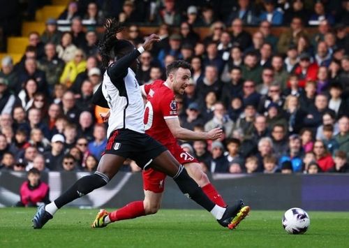 Diogo Jota ấn định chiến thắng 3-1 cho Liverpool trước Fulham.