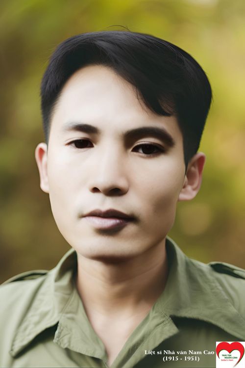 Ảnh phục dựng của anh hùng liệt sĩ Đặng Thùy Trâm., nhà văn Nam Cao.