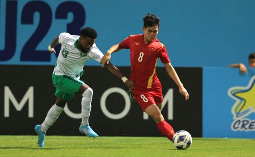 U23 Ả Rập Xê Út nhiều khả năng là đối thủ ở vòng tứ kết của U23 Việt Nam trong trường hợp không thể thắng U23 Uzbekistan - Nguồn: AFC