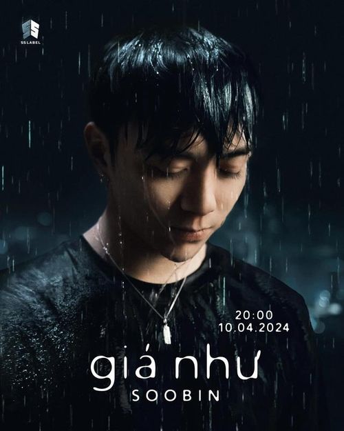 "Giá như" của Soobin Hoàng Sơn chính thức phát hành ngày 10/4/2024