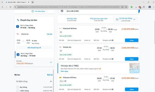 Giá vé máy bay nôi địa tăng cao trong kỳ nghỉ lễ 30/4 - 1/5
