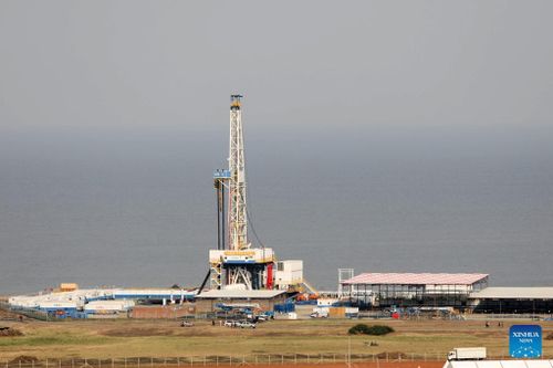 Mỏ dầu Kingfisher do tập đoàn dầu mỏ Trung Quốc (CNOOC) vận hành. Ảnh: Tân Hoa xã