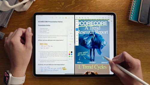 iPad Air 6 với hai kích thước màn hình. Ảnh: Apple.
