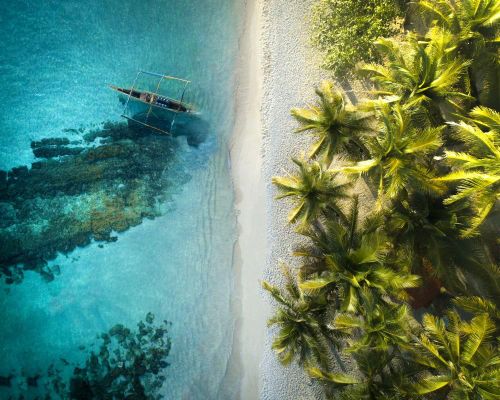 Vẻ đẹp hoang sơ trên đảo Siargao. (Nguồn ảnh: Cntraveler)