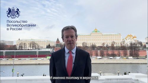 Đại sứ Anh tại Nga là Nigel Casey