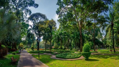 Công viên Tao Đàn - lá phổi xanh của thành phố là điểm đến không thể bỏ qua khi đến Thành phố Hồ Chí Minh. (Ảnh: visithcmc)