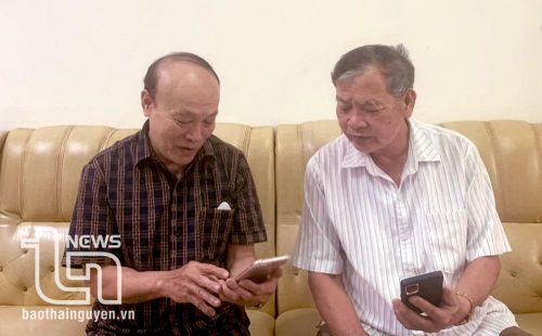 Ban chấp hành Hội NCT Phường Phan Đình Phùng (TP. Thái Nguyên) gửi thông báo đến các chi hội qua ứng dụng zalo.