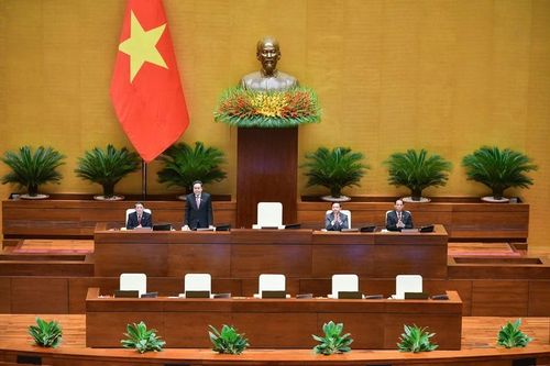 Phó Chủ tịch Thường trực Quốc hội Trần Thanh Mẫn - điều hành hoạt động của Ủy ban Thường vụ Quốc hội và Quốc hội. (Ảnh: Phạm Thắng)