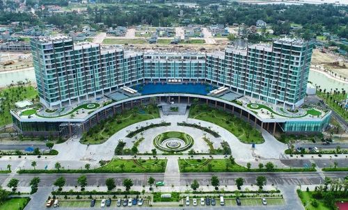 Dự án Khu quần thể nghỉ dưỡng FLC Samson Beach & Golf Resort với quy mô 200 ha. Ảnh: Nguyễn Dương.