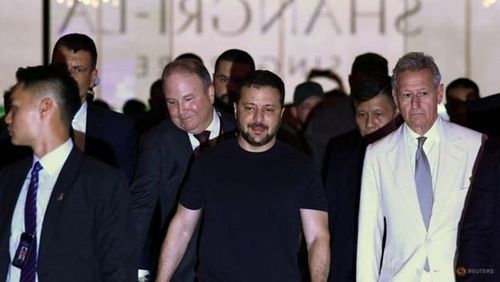 Ông Zelensky sẽ tham dự phiên thảo luận trong ngày 2/6 với chủ đề "Tái định hình giải pháp cho hòa bình toàn cầu và ổn định khu vực".