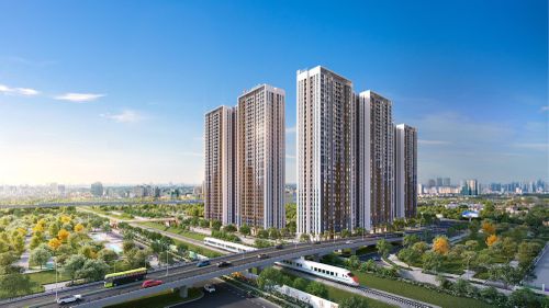 Phối cảnh phân khu The Sola Park – dự án Imperia Smart City giai đoạn 2