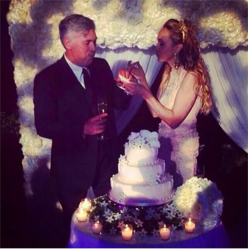Lễ cưới giữa Ancelotti và Mariann diễn ra sau "La Decima" năm 2014