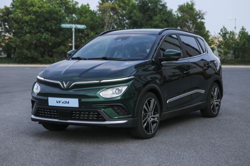  VF e34 là một trong những mẫu xe điện đầu tiên của thương hiệu VinFast. Ảnh: Bối Hạ. 