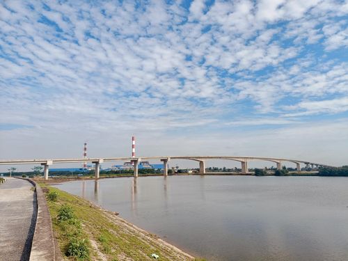 Cầu Trà Lý nối Tiền Hải và Thái Thụy. Ảnh: Đào An Duyên