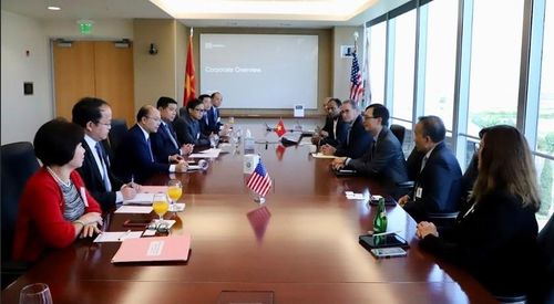 Buổi làm việc với Công ty Marvell.