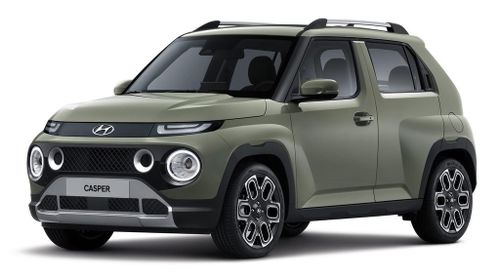 Hyundai Inster có ngoại hình cơ bản giống với mẫu xe xăng Casper tại Hàn Quốc.