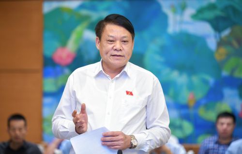 ĐBQH Nguyễn Thành Nam (Phú Thọ) phát biểu tại hội thảo