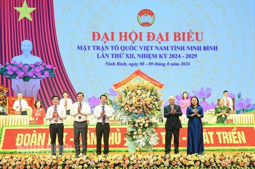 MTTQ tỉnh Ninh Bình đã phát huy sức mạnh khối đại đoàn kết toàn dân.
