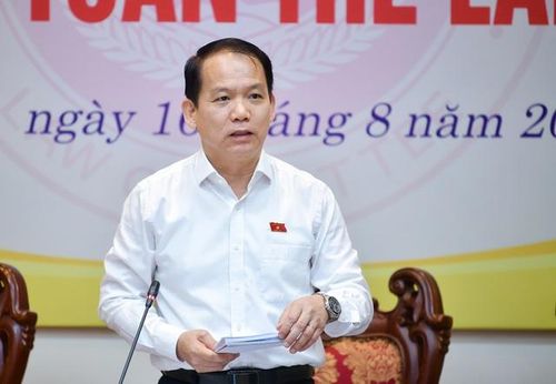 Chủ nhiệm Ủy ban Pháp luật Hoàng Thanh Tùng.