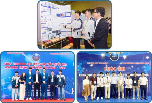 Nhóm học sinh trường THPT Chuyên Tuyên Quang 2 năm liên tiếp đoạt giải Nhất Cuộc thi khoa học kỹ thuật cấp quốc gia.