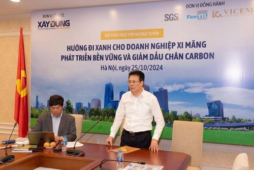 Trưởng Ban An toàn và môi trường Tổng Công ty Xi măng Việt Nam (VICEM) Dương Ngọc Trường