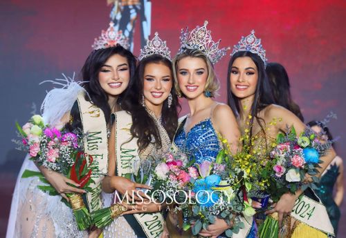 Top 4 Miss Earth 2024. Ảnh: Missosology.