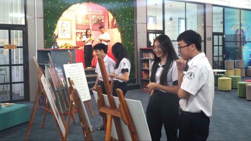  Học sinh Trường THPT chuyên Trần Đại Nghĩa (quận 1, TPHCM) trong giờ học của học kỳ 1 năm học 2024-2025. Ảnh: THU TÂM 