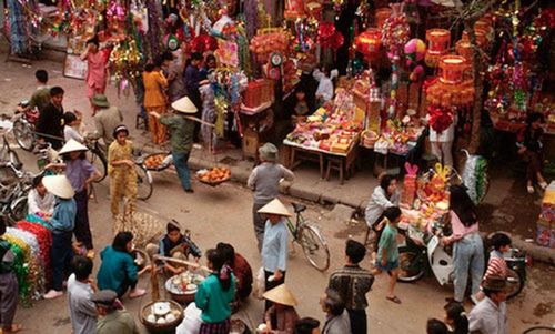 Hình ảnh ngày Tết xưa những năm 80 và 90 của thế kỷ trước. Ảnh: Tư liệu