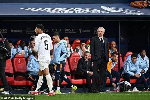 Việc chơi thiếu người đã khiến Real Madrid bị đẩy vào thế khó