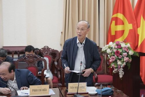 GS.TS Trần Ngọc Đường phát biểu tại Hội thảo.