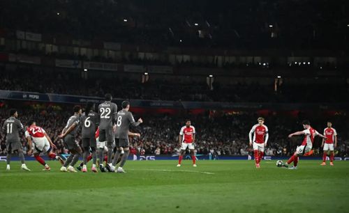 Declan Rice là nhân tố tạo ra bước ngoặt trong chiến thắng của Arsenal. Ảnh: Reuters.