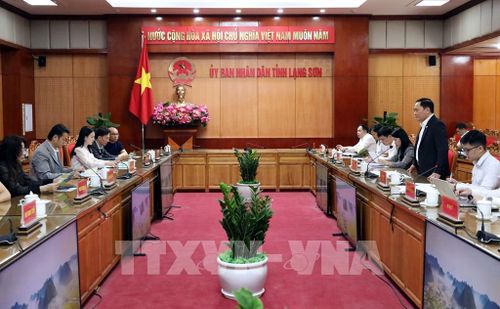 Quang cảnh buổi làm việc. Ảnh: Văn Đạt - TTXVN