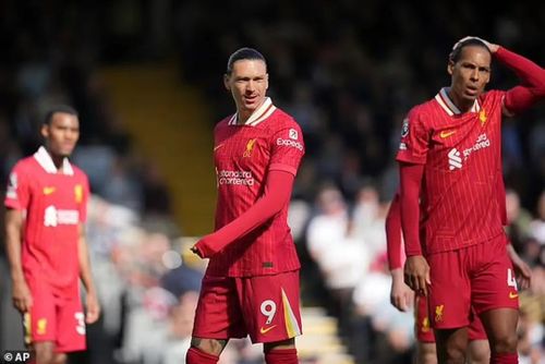 Tương lai của Nunez tại Liverpool chưa rõ ràng khi các CLB từ Ả rập Xê út và châu Âu đang theo dõi tình hình. Ảnh: AP