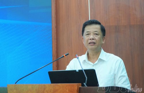 Phó Trưởng ban Tuyên giáo và Dân vận Tỉnh ủy Ngôn Ngọc Khuê phát biểu định hướng công tác tuyên truyền thời gian tới.