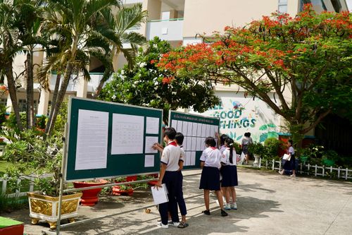 Điểm thi Trường THCS Lê Văn Hưu, huyện Nhà Bè