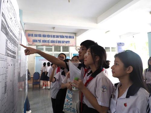 Xem sơ đồ phòng thi tại điểm thi THCS Đống Đa