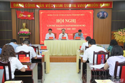 Ban Chấp hành Đảng bộ các cơ quan Đảng tỉnh tổ chức hội nghị lần thứ 2 cho ý kiến nhiều nội dung quan trọng.