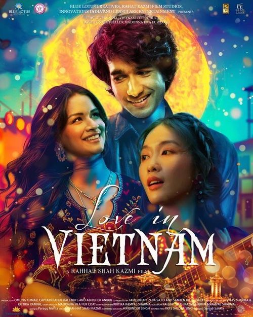Poster phim Love in Vietnam do Khả Ngân đóng chính.