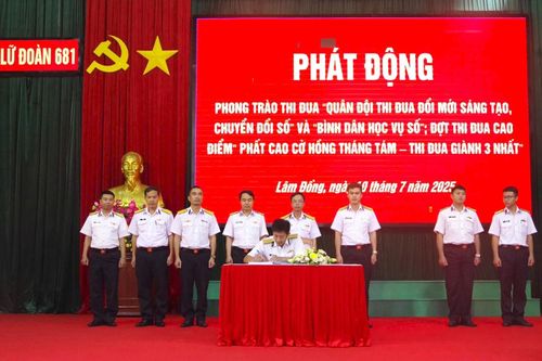 Các đơn vị ký kết thi đua