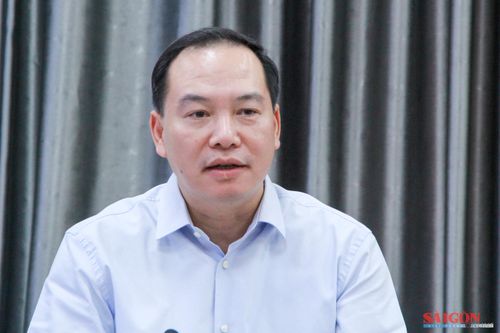  Phó Bí thư Tỉnh ủy Khánh Hòa Hồ Xuân Trường phát biểu. Ảnh: HIẾU GIANG 