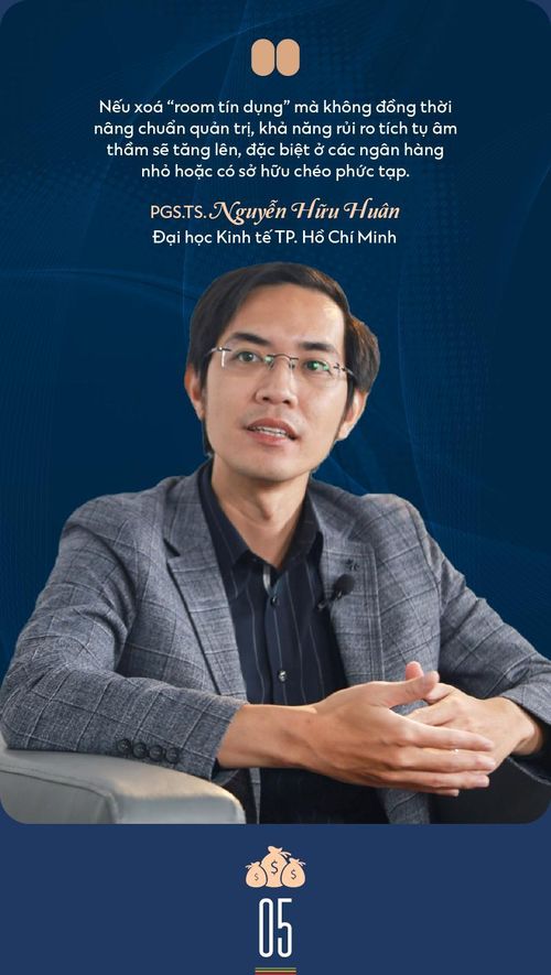 Ông đánh giá mức độ sẵn sàng của các ngân hàng thương mại Việt Nam đến đâu nếu được tự do mở rộng tín dụng mà không còn sự can thiệp trực tiếp của nhà điều hành, thưa ông?