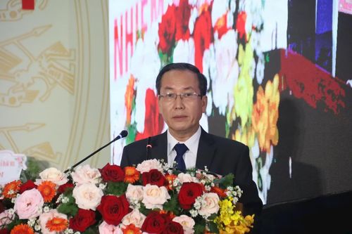  Ủy viên Ban Thường vụ Tỉnh ủy, Trưởng Ban Nội chính Tỉnh ủy Lâm Đồng Huỳnh Ngọc Anh phát biểu chỉ đạo đại hội.