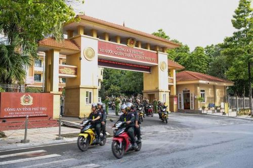 Công an tỉnh Phú Thọ ra quân thực hiện đợt cao điểm tấn công, trấn áp tội phạm.