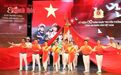 Một tiết mục văn nghệ tại chương trình.