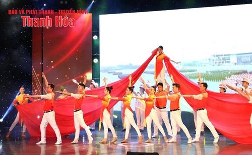 Một tiết mục văn nghệ tại chương trình.